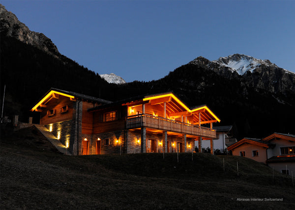Lighting mountain homes